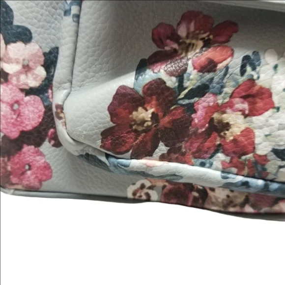 Celine Dion Light Gray Floral Mini Backpack - Picture 6 of 12